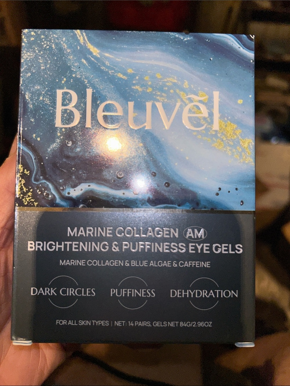 Marine Collagen AM Brightening & Puffiness Eye Gels - 14 pairs